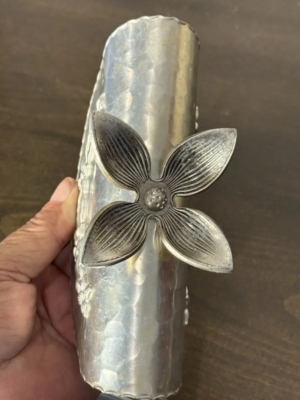 VTG Silver Metal Napkin/Mail Holder/Plate Stand/ Knife Holder Use Imagination!!